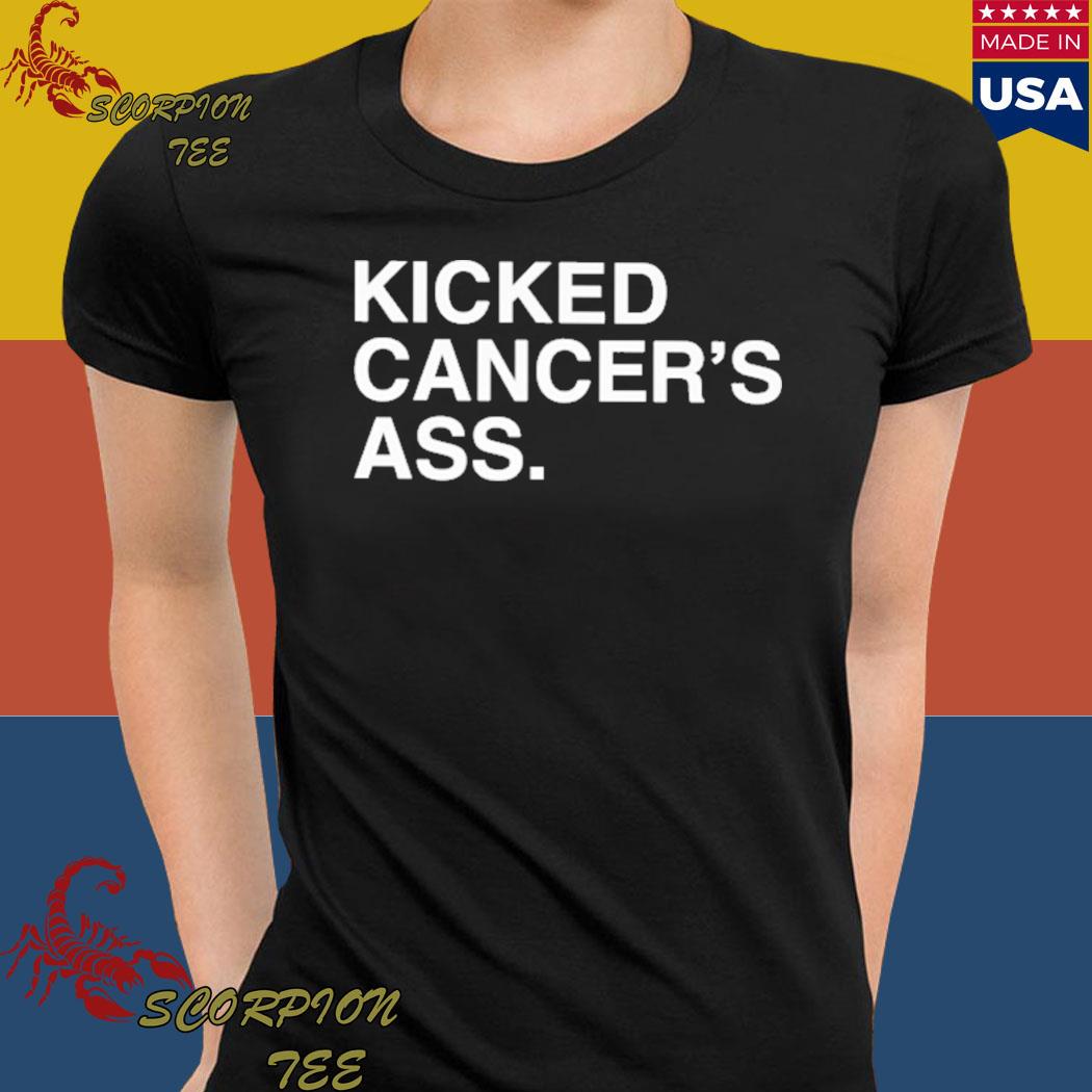 Official Liam hendriks wearing kicked cancer's ass t-shirt, hoodie,  sweater, long sleeve and tank top