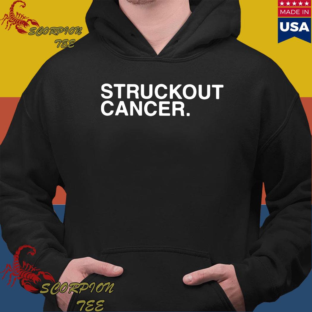 Official liam Hendriks Wearing Struckout Cancer T-Shirts, hoodie, tank top,  sweater and long sleeve t-shirt