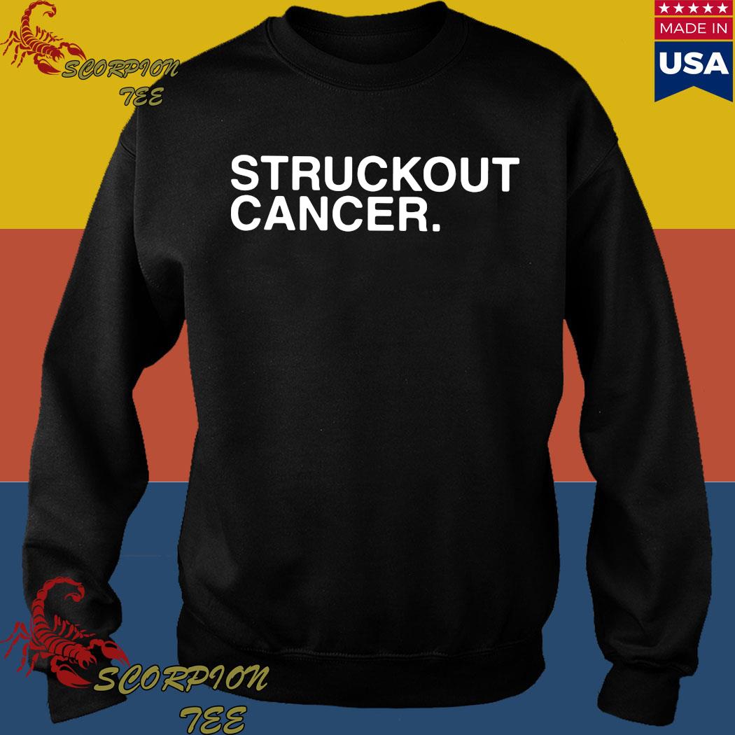 Official liam Hendriks Wearing Struckout Cancer T-Shirts, hoodie, tank top,  sweater and long sleeve t-shirt