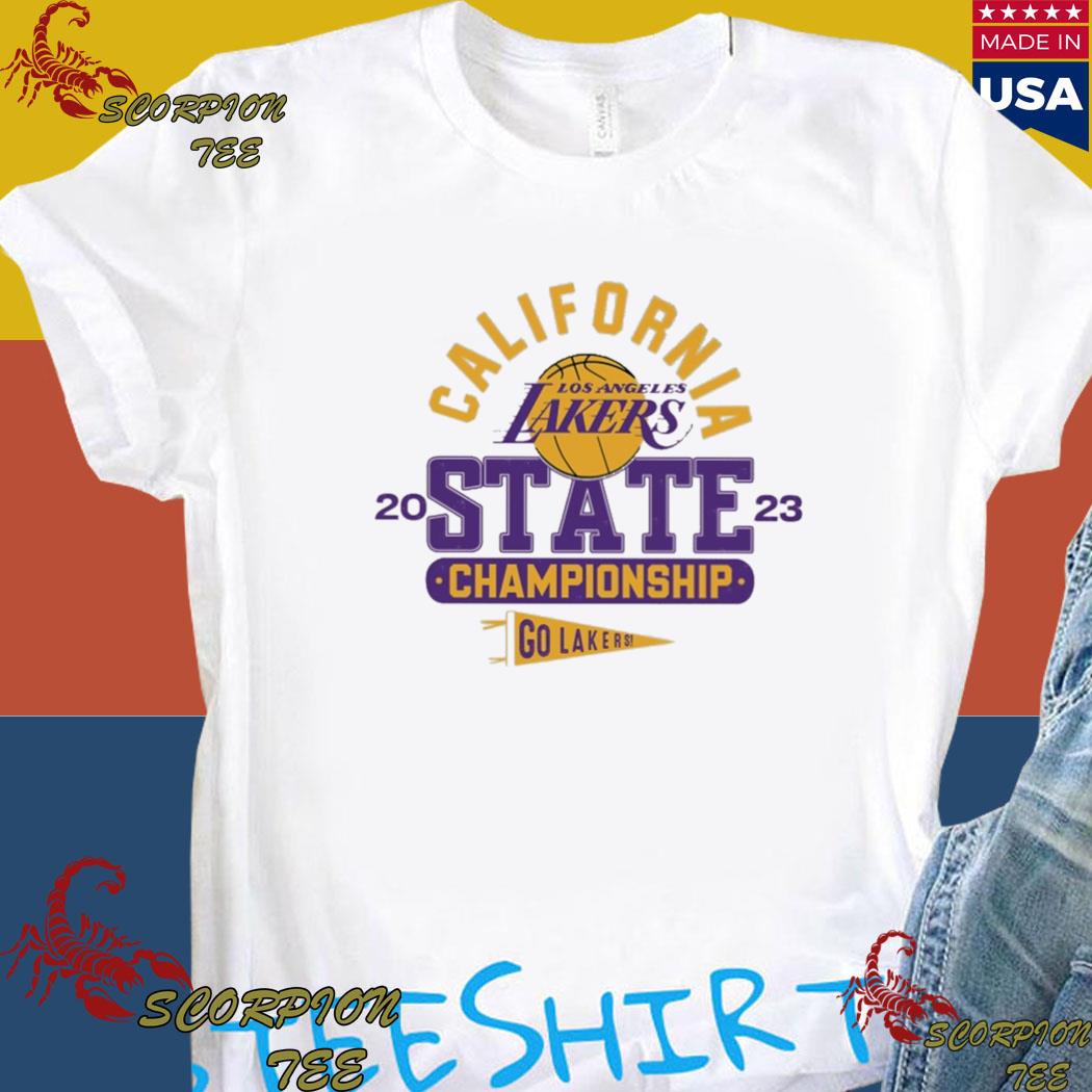 California Los Angeles Lakers 2023 State Championship Go Lakers