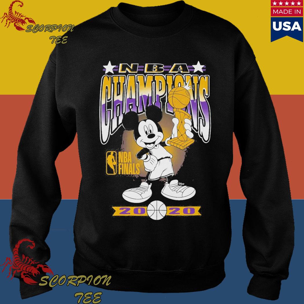 Mickey Mouse Los Angeles Lakers Champions 2020 T-Shirt, hoodie, sweater and  long sleeve