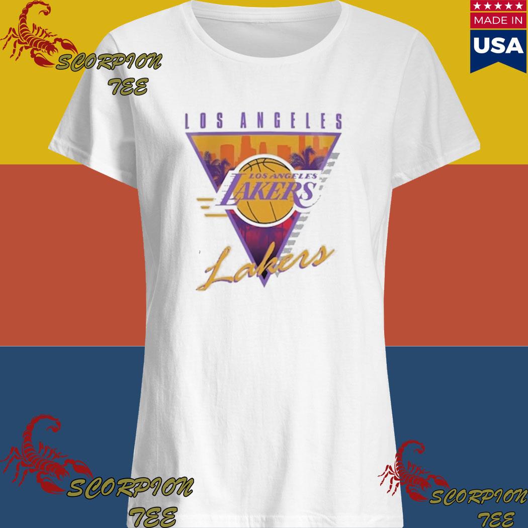 Official los angeles Lakers mitchell and ness youth hardwood classics make  the cut T-shirt, hoodie, sweater, long sleeve and tank top