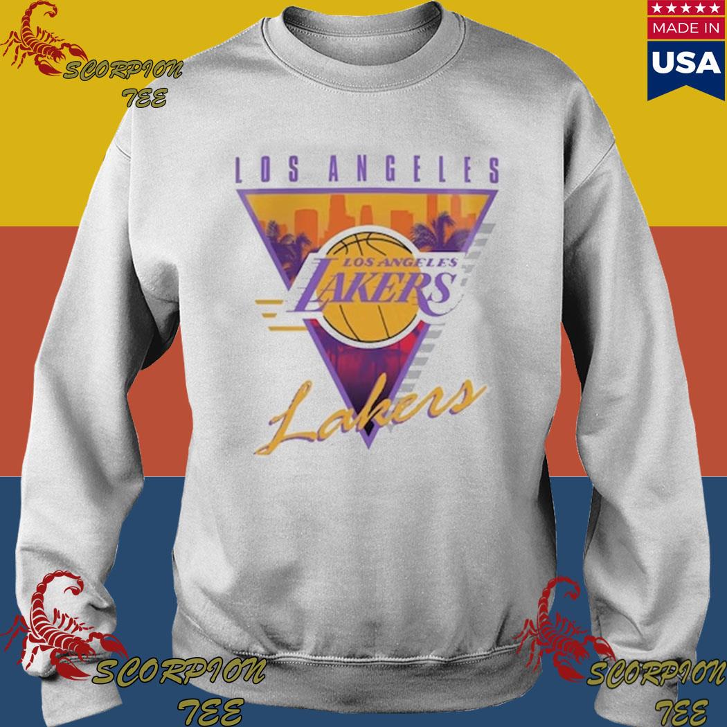 Official los angeles Lakers mitchell and ness youth hardwood classics make  the cut T-shirt, hoodie, sweater, long sleeve and tank top