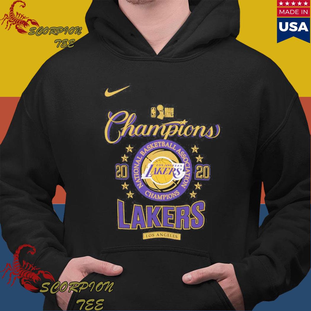 lakers championship hoodie 2020