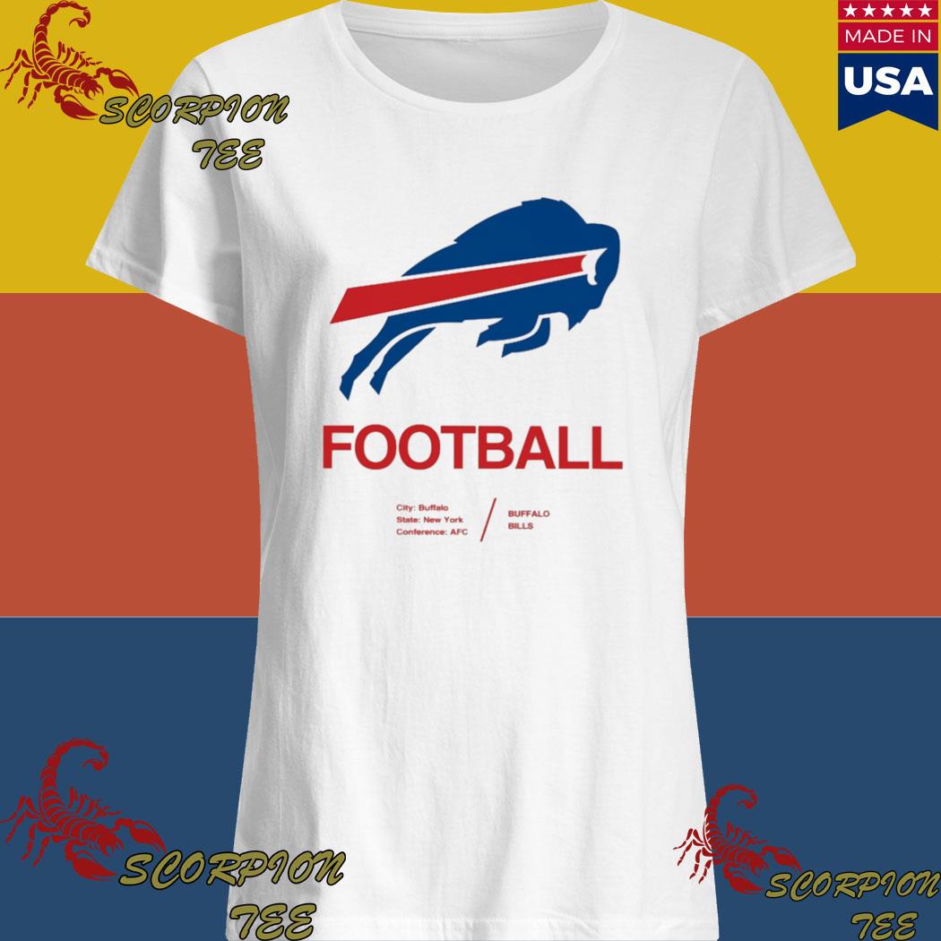 Marissa Figueroa Wears Buffalo Bills Football Shirt