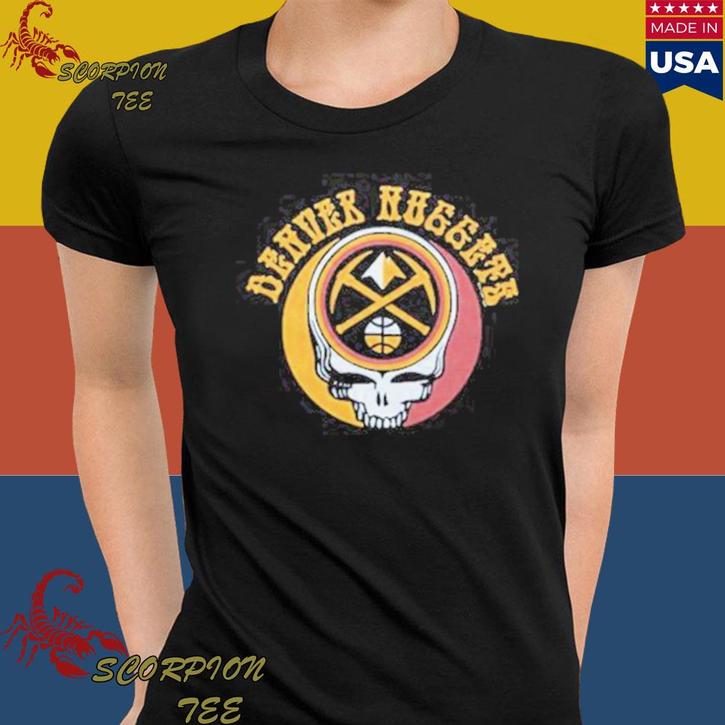 Nuggets Merch Denver Nuggets Grateful Dead tee shirt, hoodie, sweater, long  sleeve and tank top