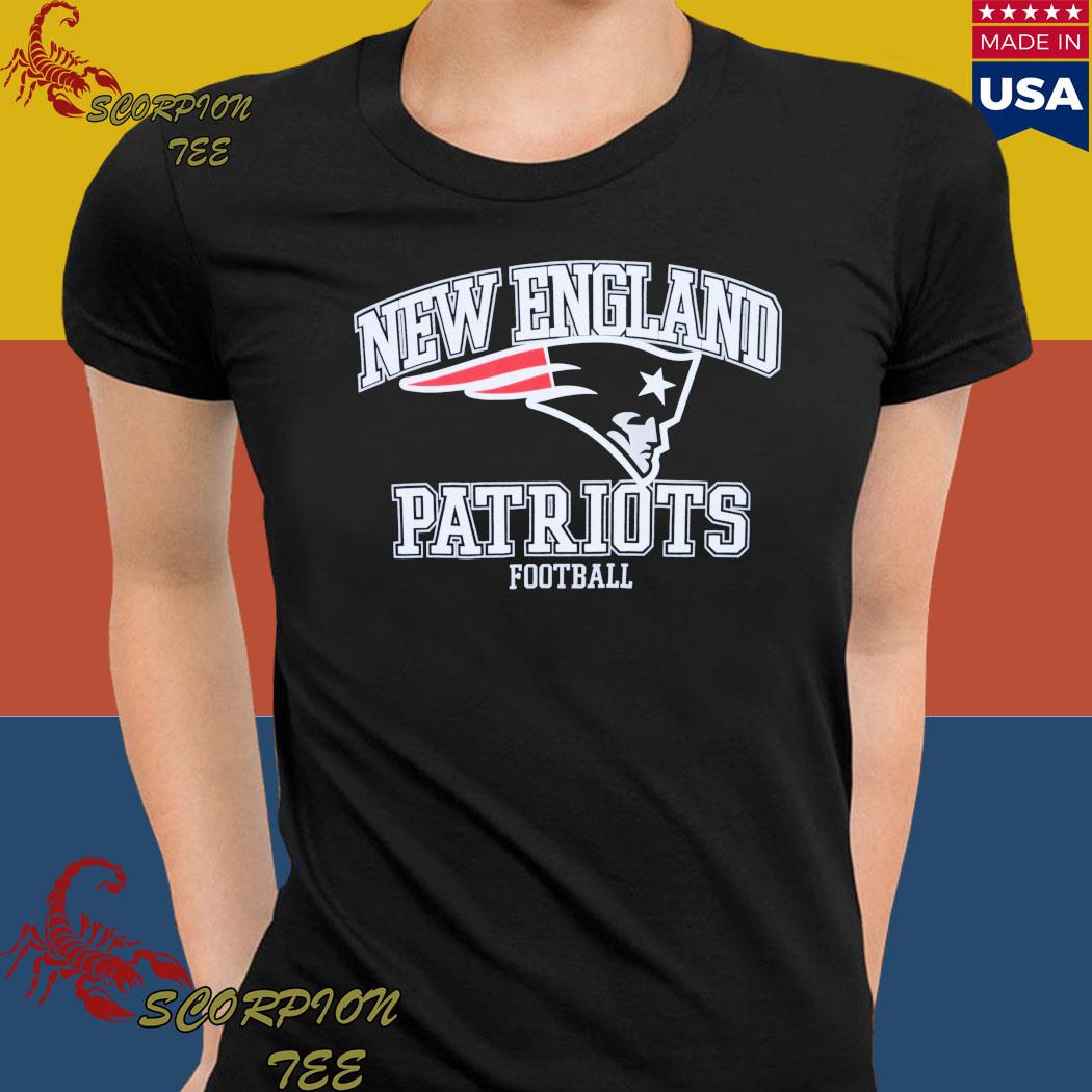 NFL New England Patriots Womens Long Sleeve Logo Top 