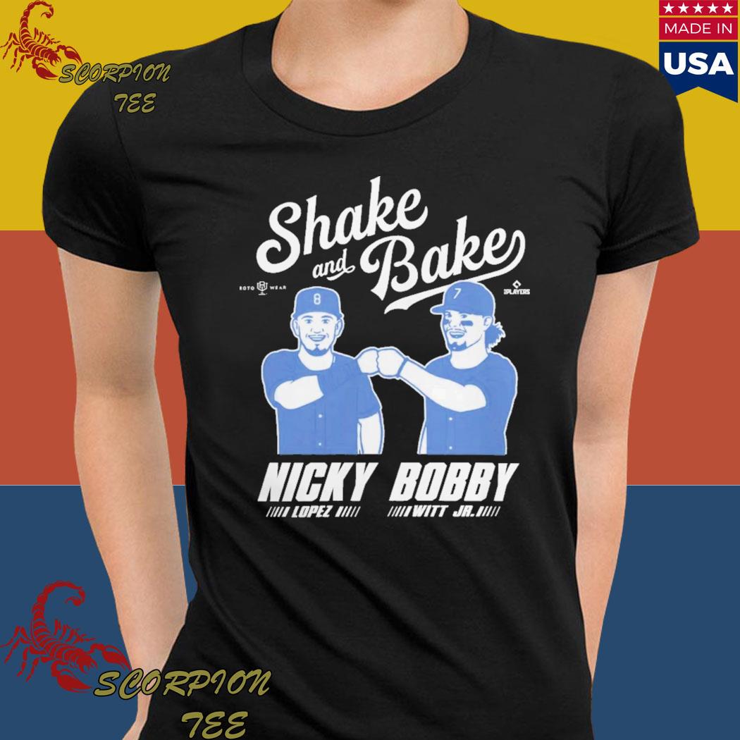 Nicky Lopez and Bobby Witt Jr Nicky Bobby Shirt, hoodie, sweater, long  sleeve and tank top