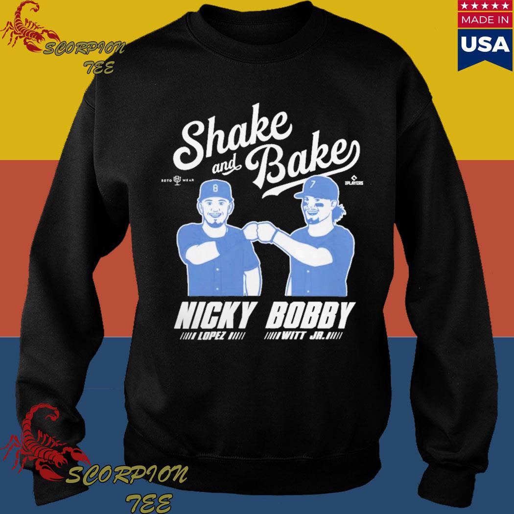 Nicky Lopez and Bobby Witt Jr Nicky Bobby Shirt, hoodie, sweater, long  sleeve and tank top