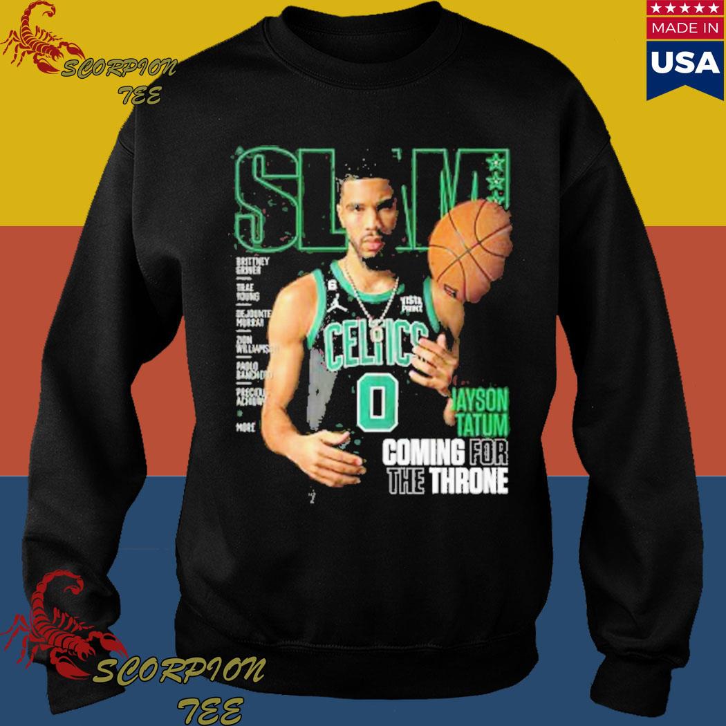 Basketball Boston celtics jayson tatum slam shirt, hoodie, longsleeve,  sweater