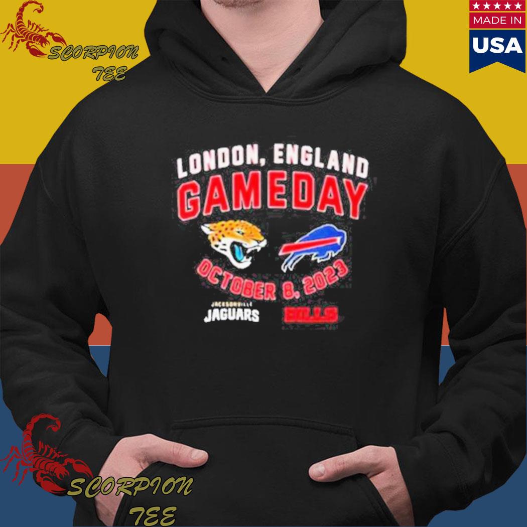 Official Starter bills london 2023 matchup buffalo bills vs jaguars shirt,  hoodie, sweater, long sleeve and tank top