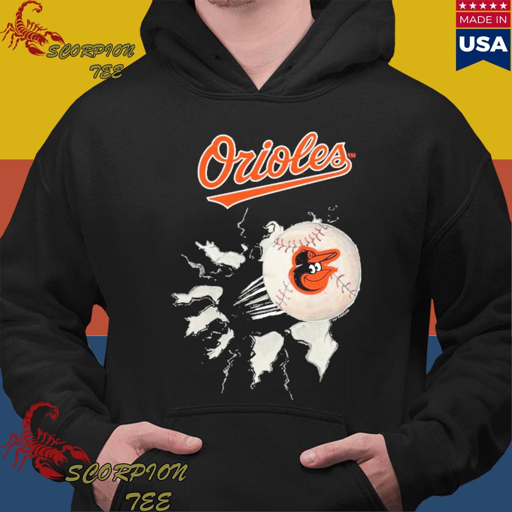 Lids Baltimore Orioles Tiny Turnip Toddler Baseball Tear T-Shirt