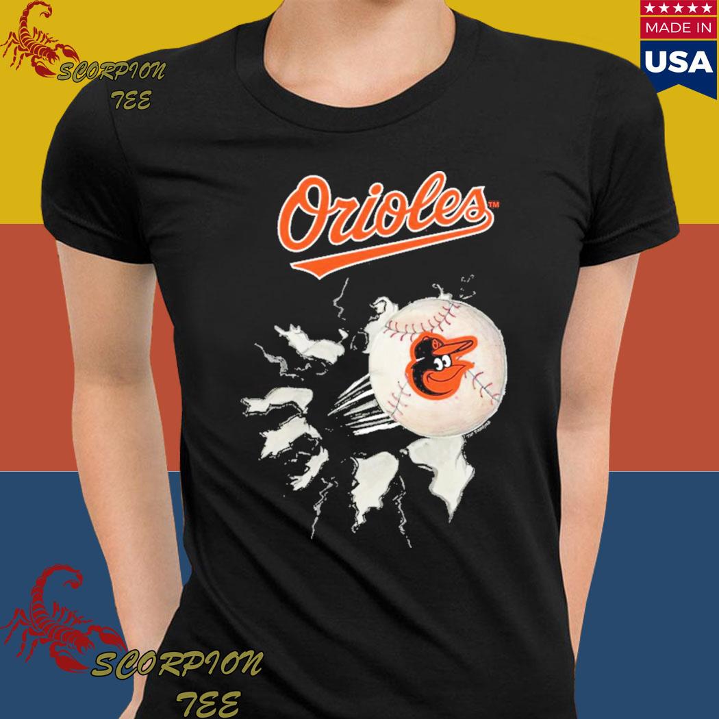 Lids Baltimore Orioles Tiny Turnip Youth Baseball Tear T-Shirt