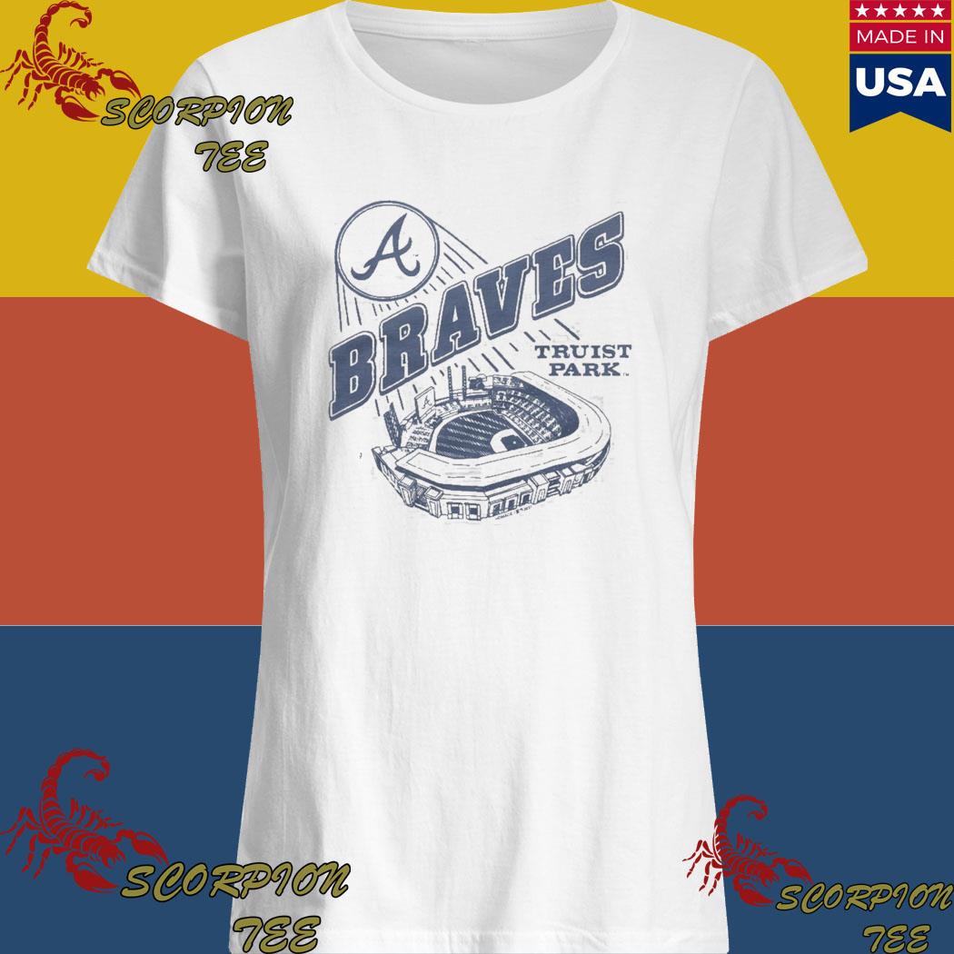 Official Ladies Atlanta Braves T-Shirts, Ladies Braves Shirt