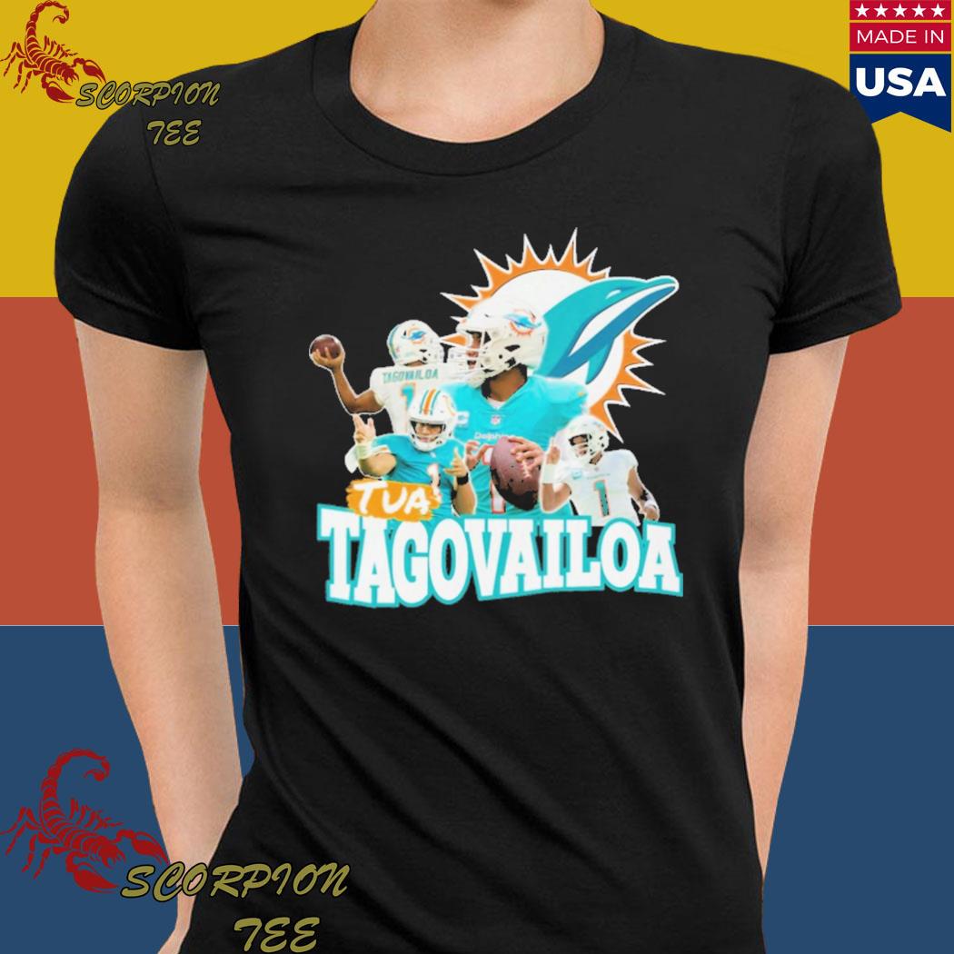 Official Tua Tagovailoa Miami Dolphins T-Shirts, Dolphins Tua Tagovailoa  Tees, Shirts, Tank Tops