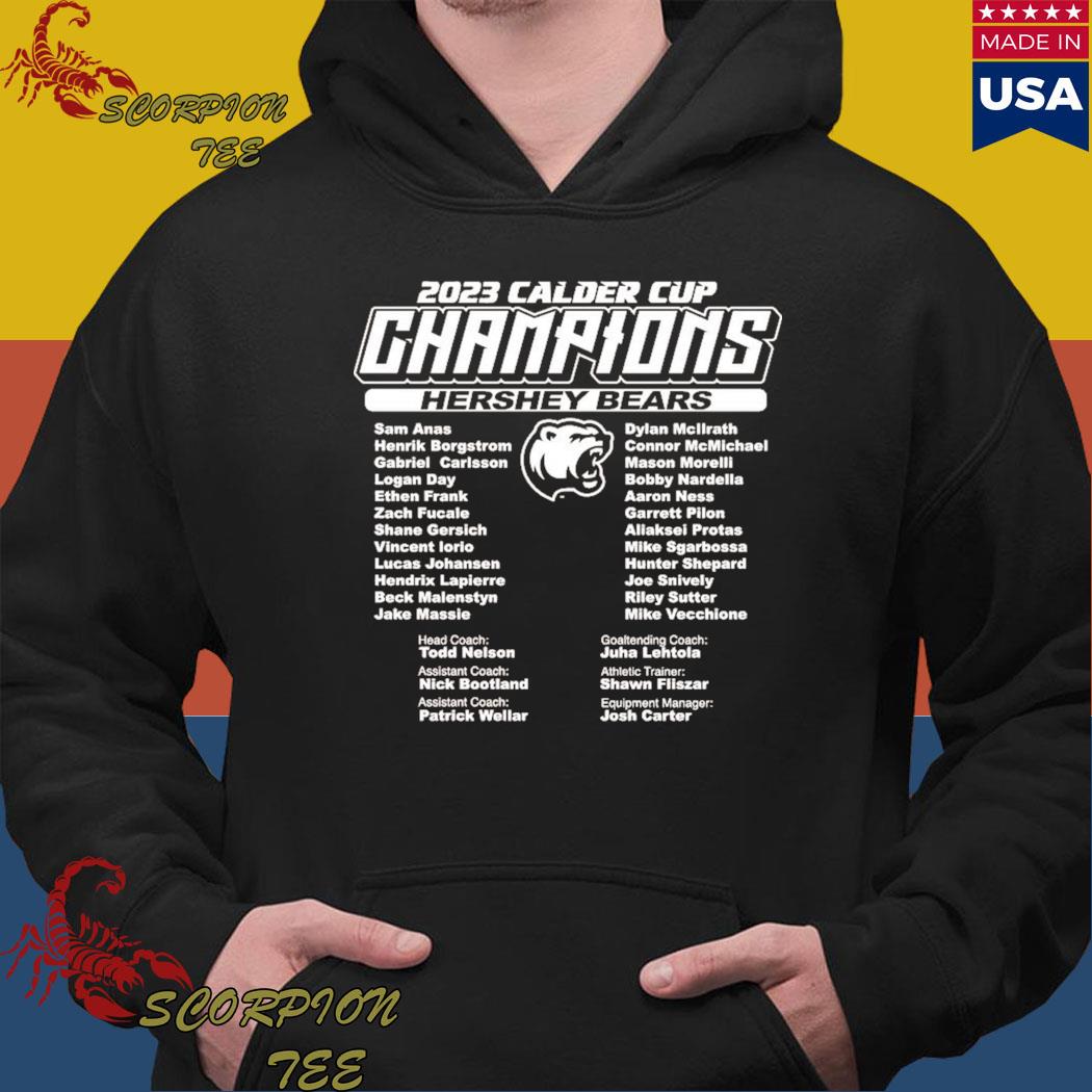 Calder cup champions hershey bears 2023 shirt, hoodie, longsleeve tee,  sweater