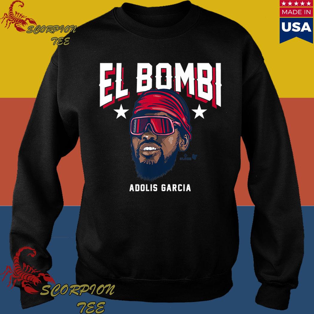 Official adolis Garcia El Bombi Adolis Garcia T-Shirts, hoodie, tank top,  sweater and long sleeve t-shirt