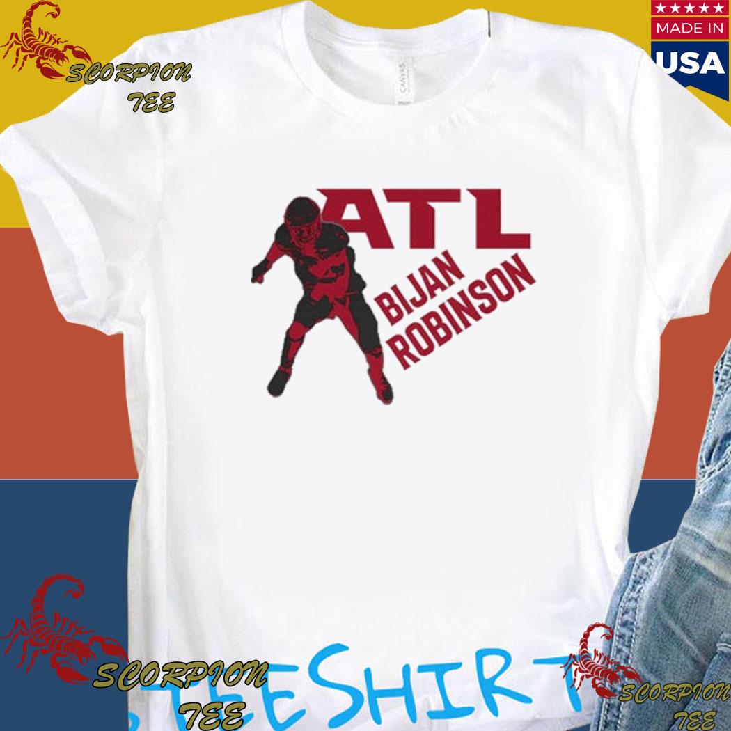 Official bijan Robinson Atlanta Falcons T-Shirt, hoodie, tank top, sweater  and long sleeve t-shirt