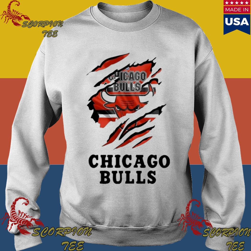 Authentic jersey featuring iconic team logo chicago bulls T-shirt, hoodie,  sweater, long sleeve and tank top