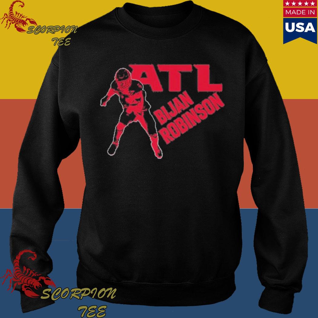 Official bijan Robinson Atlanta Falcons T-Shirt, hoodie, tank top, sweater  and long sleeve t-shirt