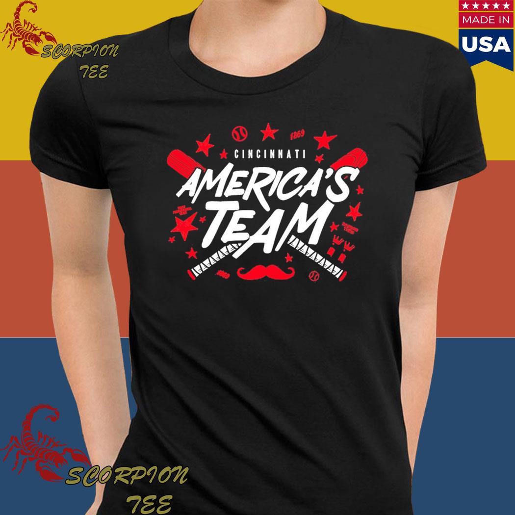 CincinnatI america's team shirt,tank top, v-neck for men and women