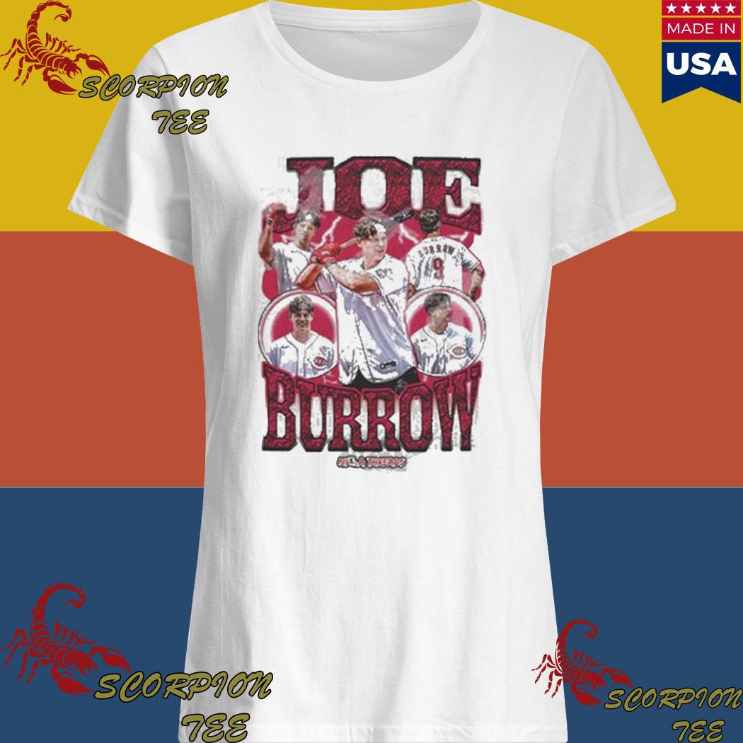 Official cincinnatI reds Joe burrow baseball T-shirts, hoodie