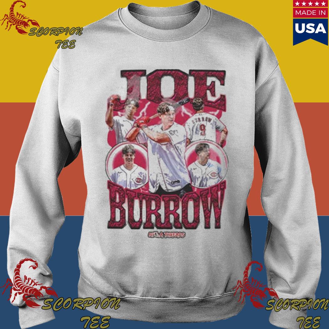 Official cincinnatI reds Joe burrow baseball T-shirts, hoodie