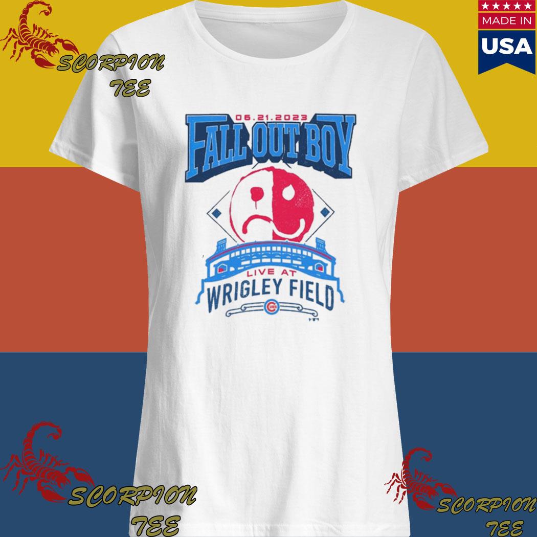 Official Fall Out Boy Wrigley Field June 21 Chicago 2023 shirt