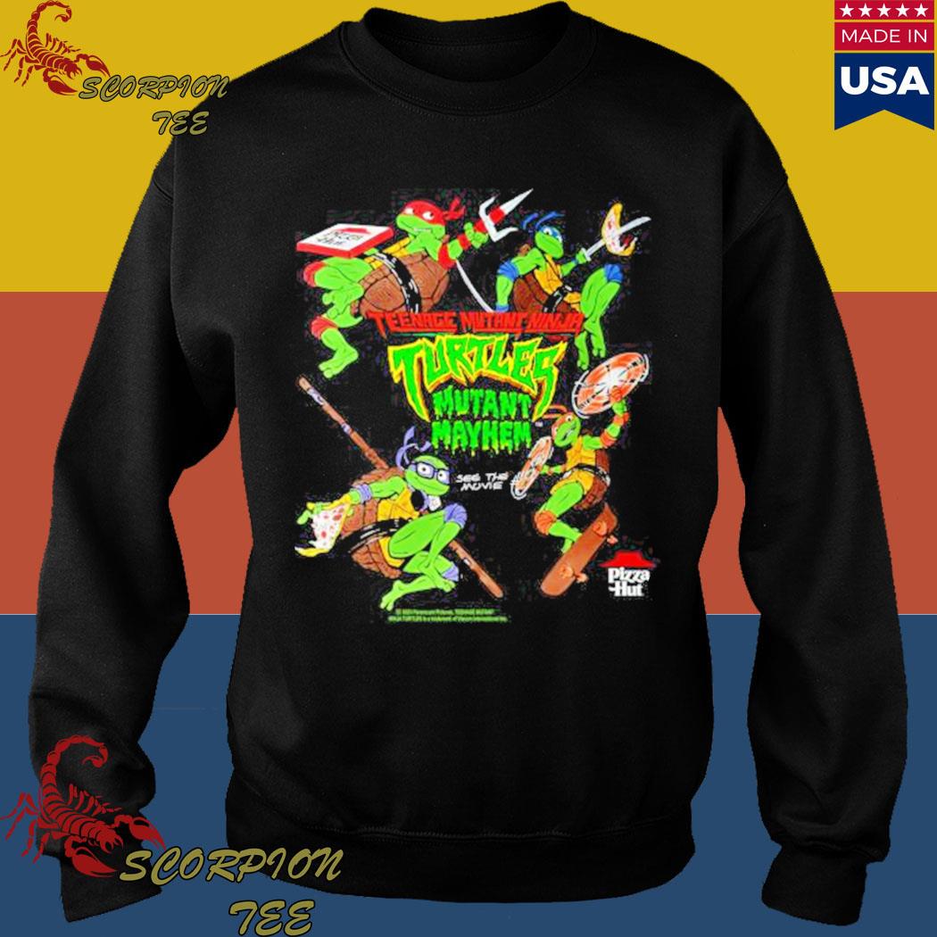 Dan Hernandez Pizza Hut Teenage Mutant Ninja Turtles Mutant Mayhem T-shirt,Sweater,  Hoodie, And Long Sleeved, Ladies, Tank Top