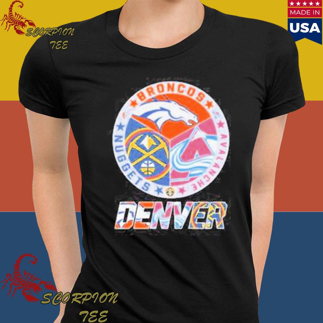 Denver Broncos Colorado Avalanche Denver Nuggets Championship Logo 2023  Shirt, hoodie, sweater, long sleeve and tank top