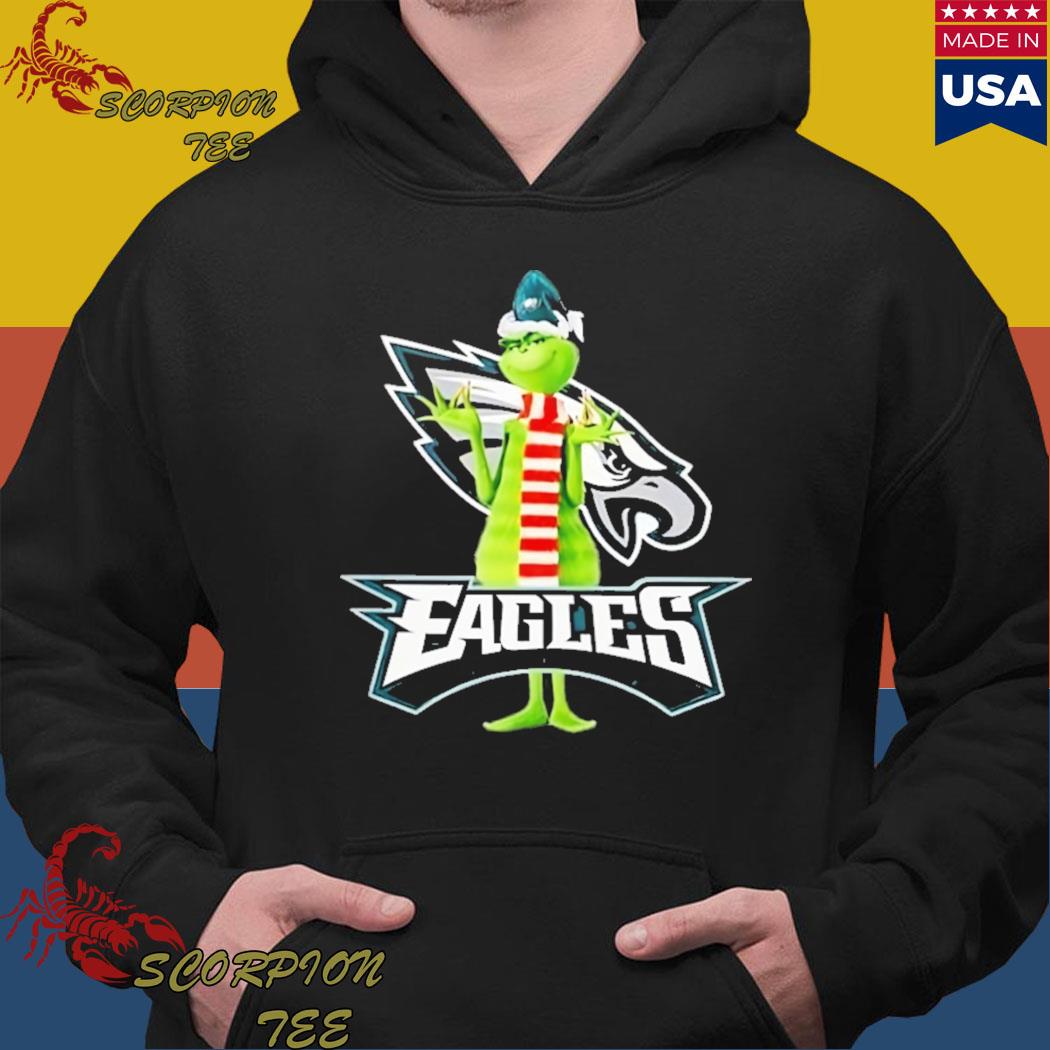 Grinch NFL Official Team Football Philadelphia Eagles Shirt, hoodie,  sweater, long sleeve and tank top