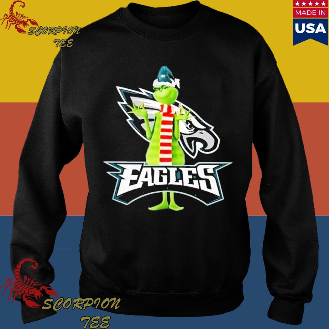 Grinch NFL Official Team Football Philadelphia Eagles Shirt, hoodie,  sweater, long sleeve and tank top