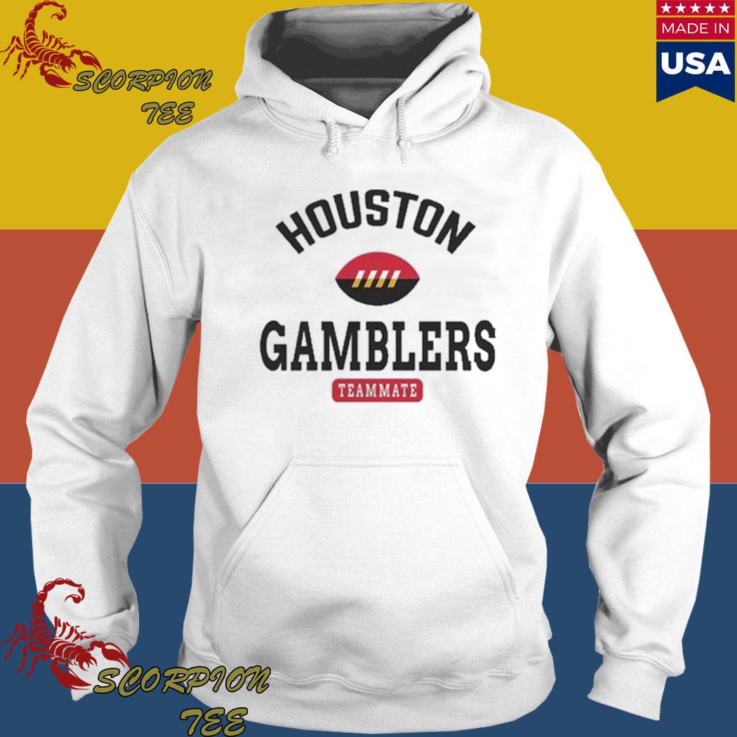 Official the houston gamblers shirt, hoodie, sweater, long sleeve and tank  top