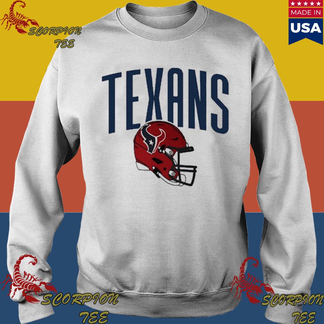 Houston Texans Red Alternate Helmet Shirt - High-Quality Printed Brand