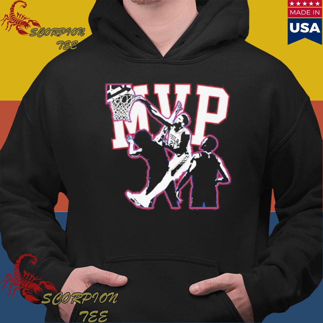 Official Logo Philadelphia 76ers mvp joel embiid champioms t-shirt, hoodie,  sweater, long sleeve and tank top