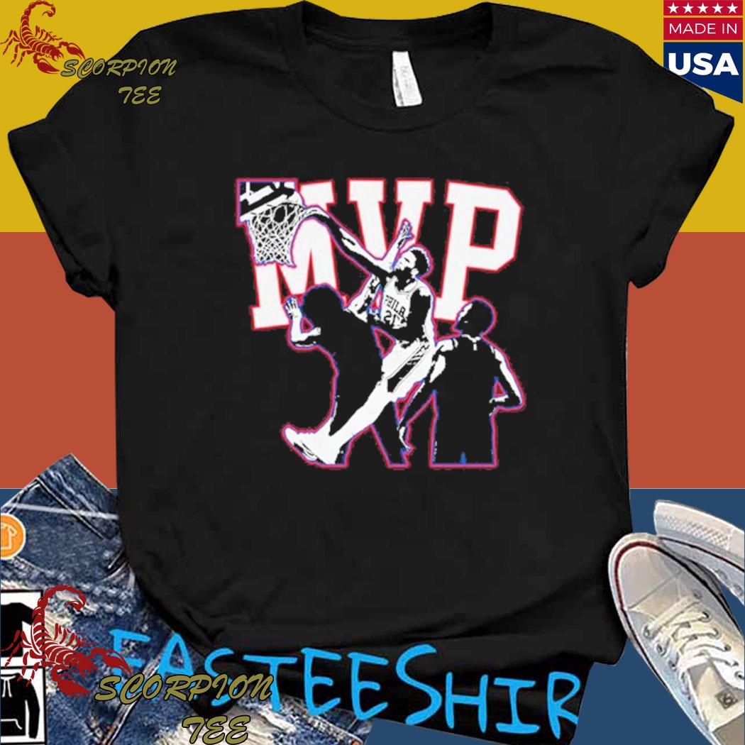 Official Logo Philadelphia 76ers mvp joel embiid champioms t-shirt, hoodie,  sweater, long sleeve and tank top