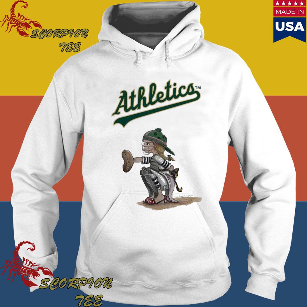 Lids Oakland Athletics Tiny Turnip Toddler Kate the Catcher T