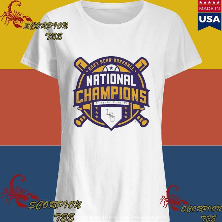 Official LSU Tigers Champion Unisex 2023 NCAA Men's Baseball