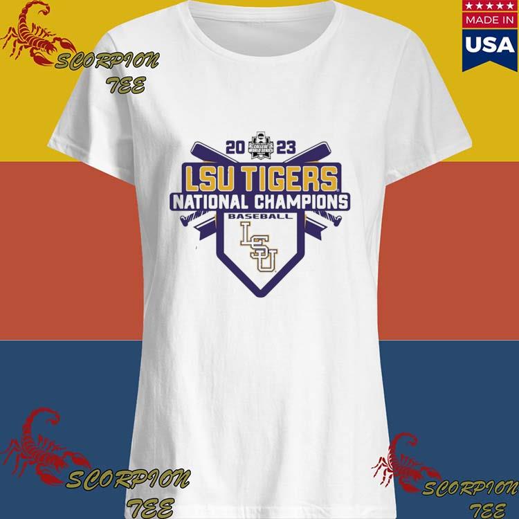 Official lSU Tigers 2023 NCAA Men's Baseball College World Series