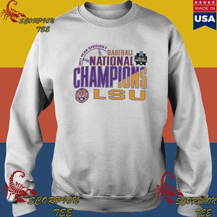 Official Lsu tigers champion 2023 ncaa men's baseball college