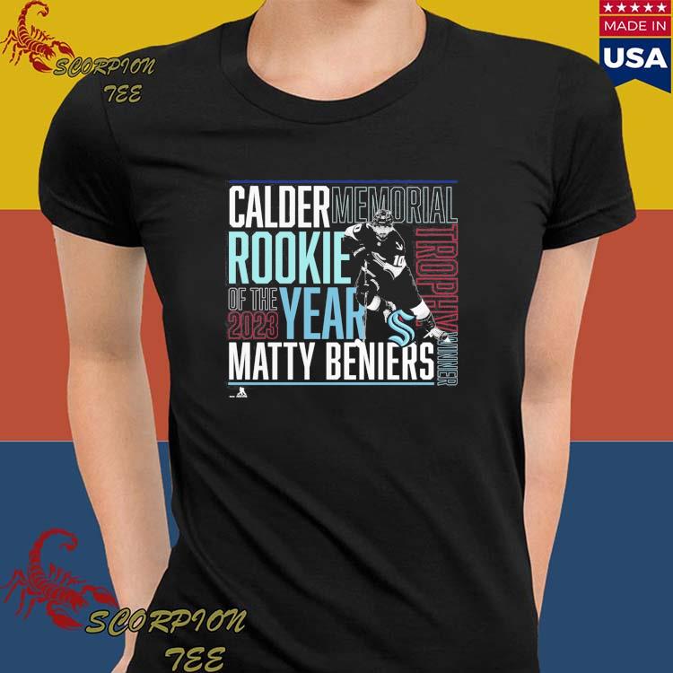 Beniers Calder Rookie Of The Year Shirt, hoodie, longsleeve