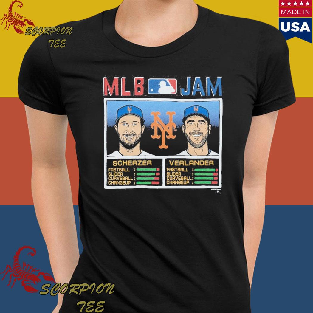 Official mlb jam mets scherzer and verlander T-shirts, hoodie