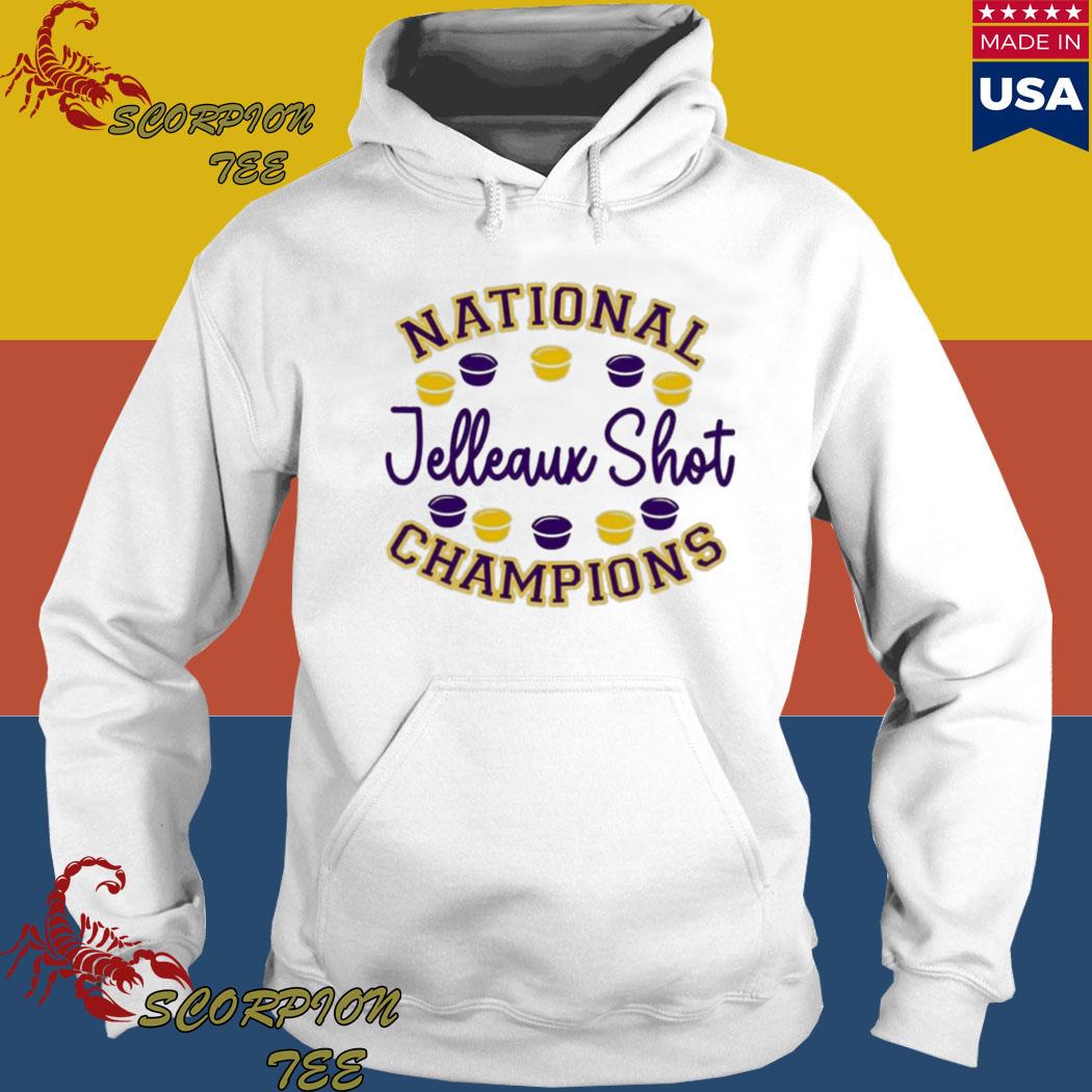 Jelleaux shot national champions shirt, hoodie, sweater, long