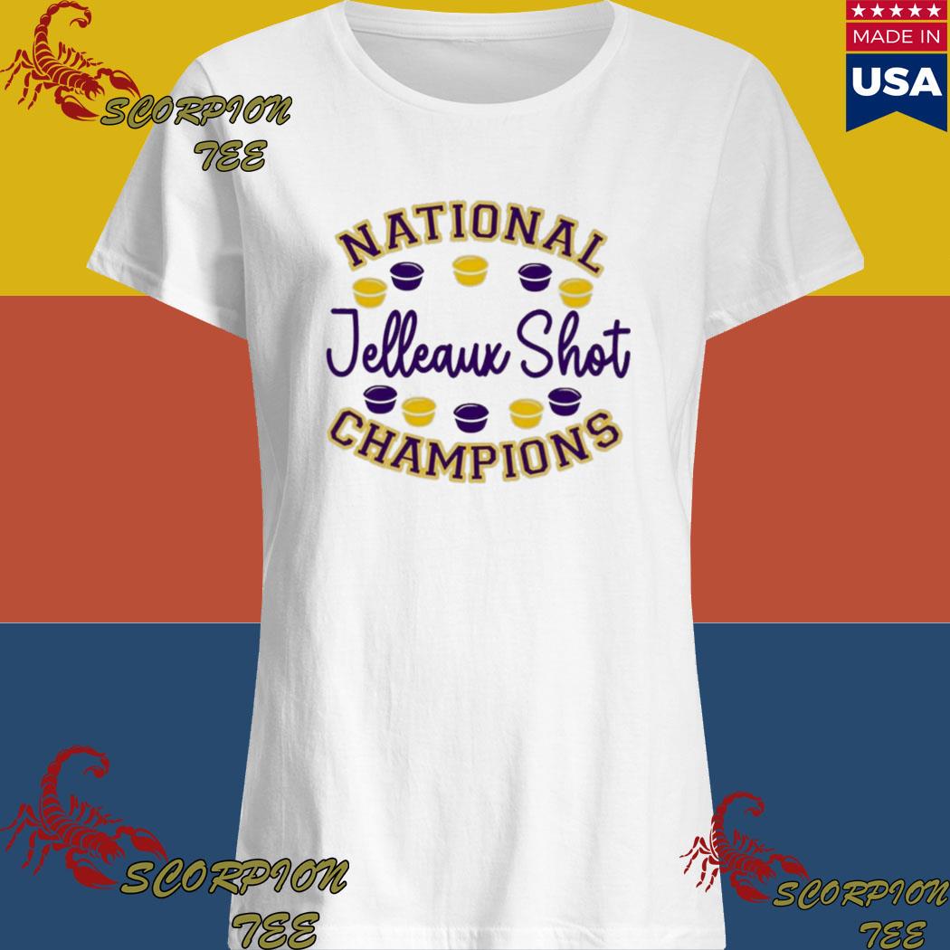 Jelleaux shot national champions shirt, hoodie, sweater, long