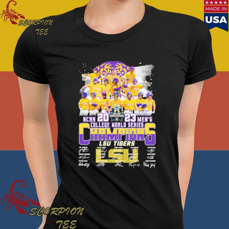 Team Lsu Tigers 2023 Ncaa College World Series Shirt