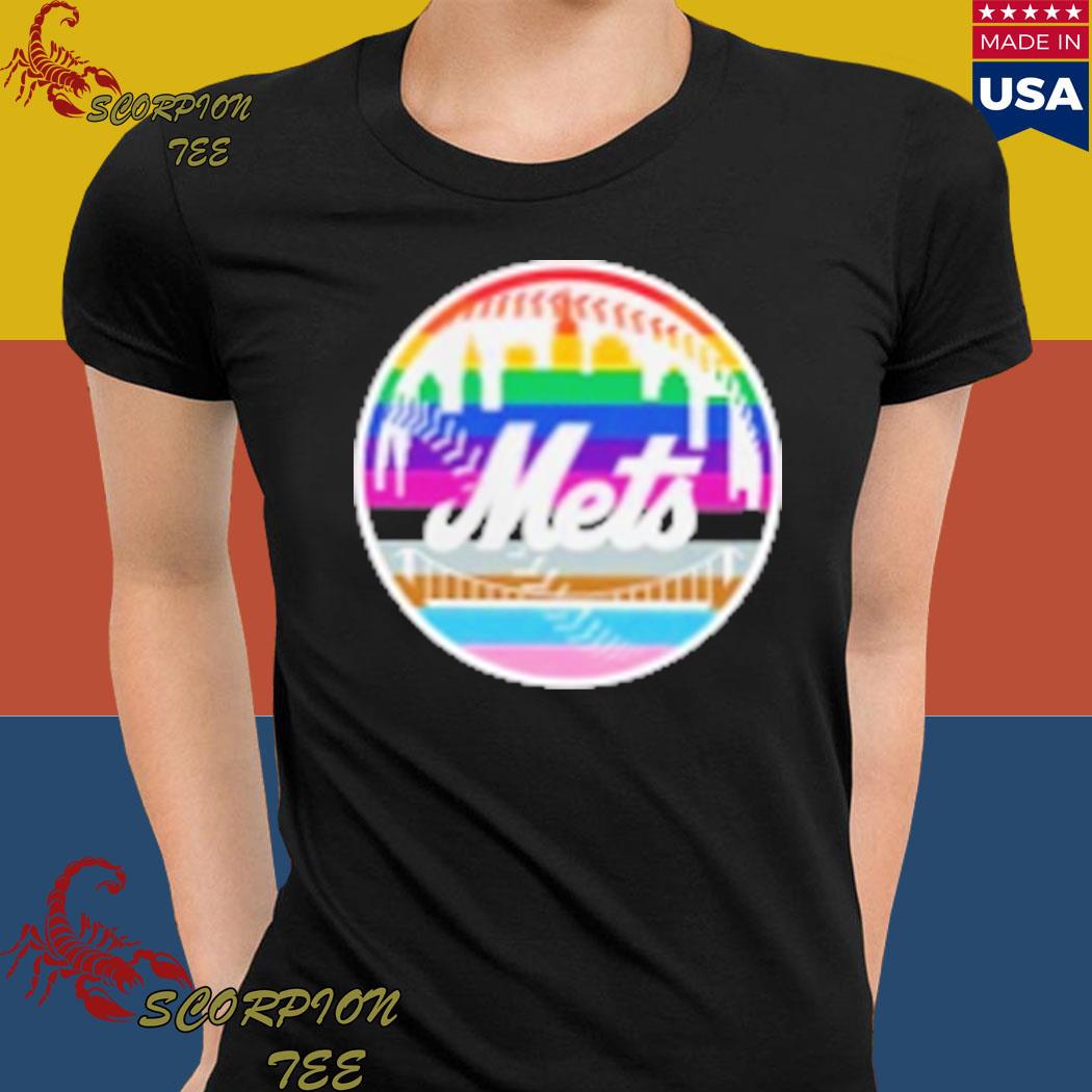 Official New York Mets Pride Collection Gear, Mets Pride, Rainbow Tees,  Apparel