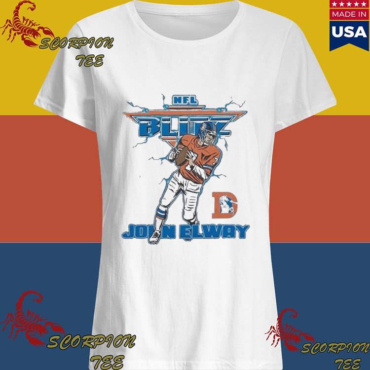 Nfl Blitz Denver Broncos John Elway Shirt