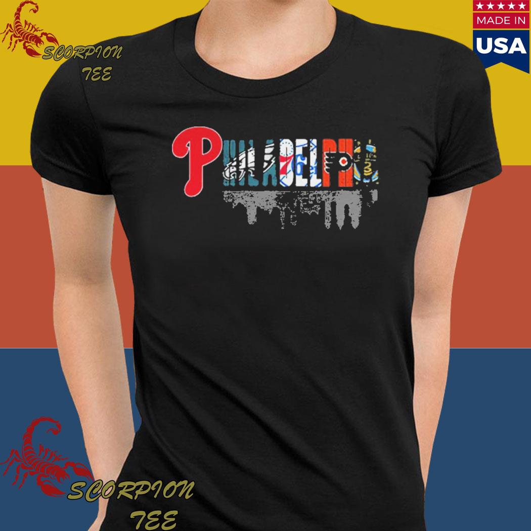 Philadelphia Sports Teams Phillies Eagles 76ers Flyers shirt