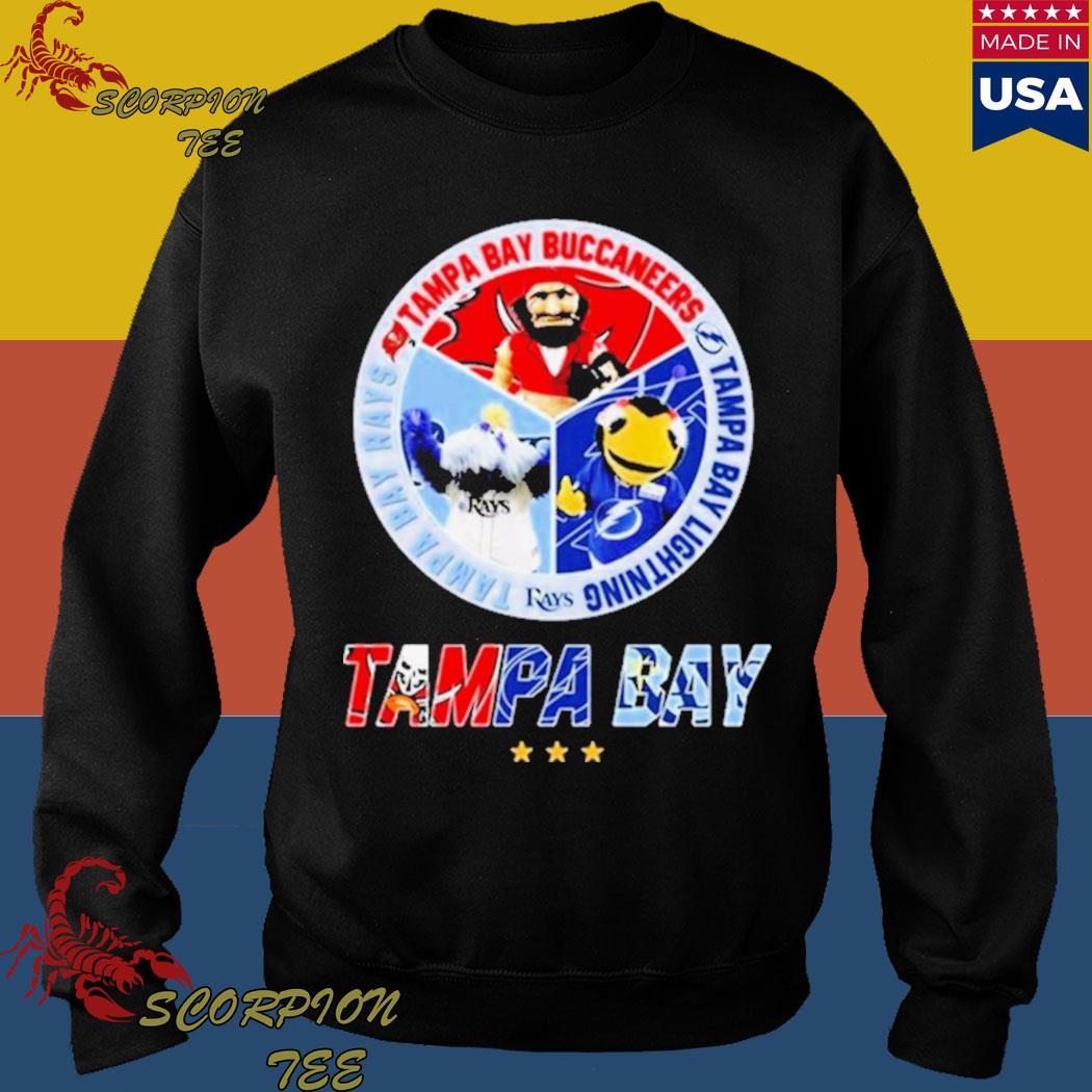 Buccaneers Lightning Rays Tampa Bay Shirt, hoodie, sweater, long sleeve and  tank top