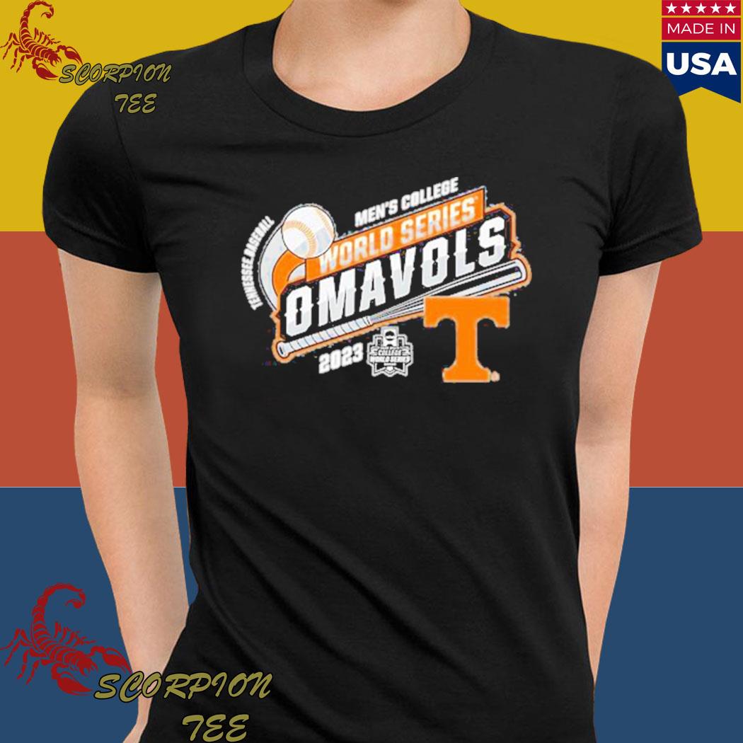 Tennessee Volunteers men's baseball college world series 2023 logo T-shirt,  hoodie, sweater, long sleeve and tank top